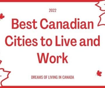 cities in Canada for work
