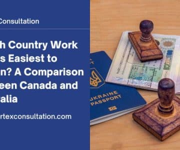 work visa comparison canada australia